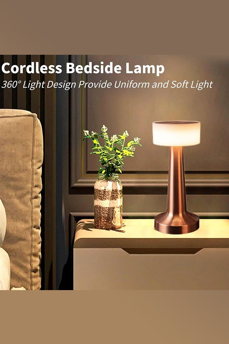 Retro Cordless Touch Control Led Night Lamp