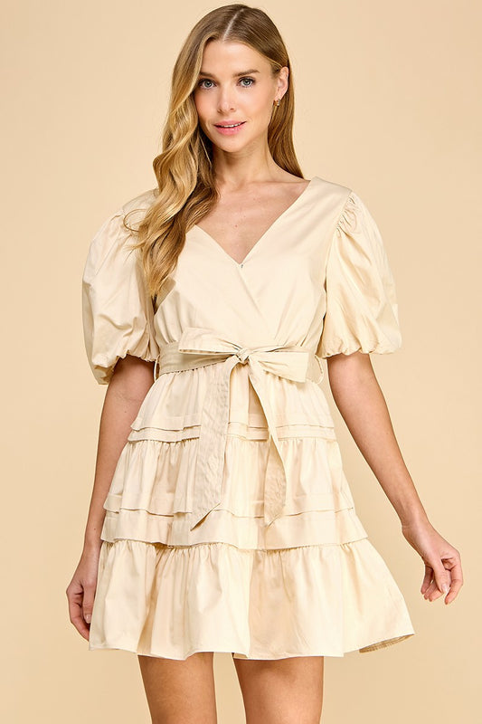 Perfect Fit & Flare Tiered Hem Dress
