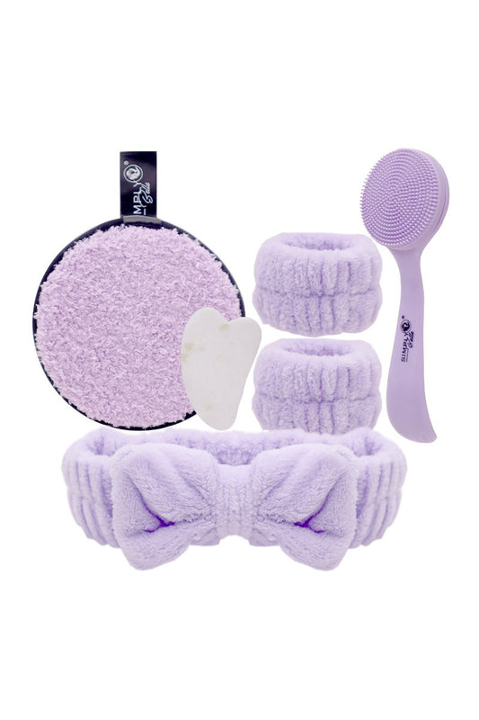 Simply Bella Spa Headband & Wristband Set ALL IN ONE
