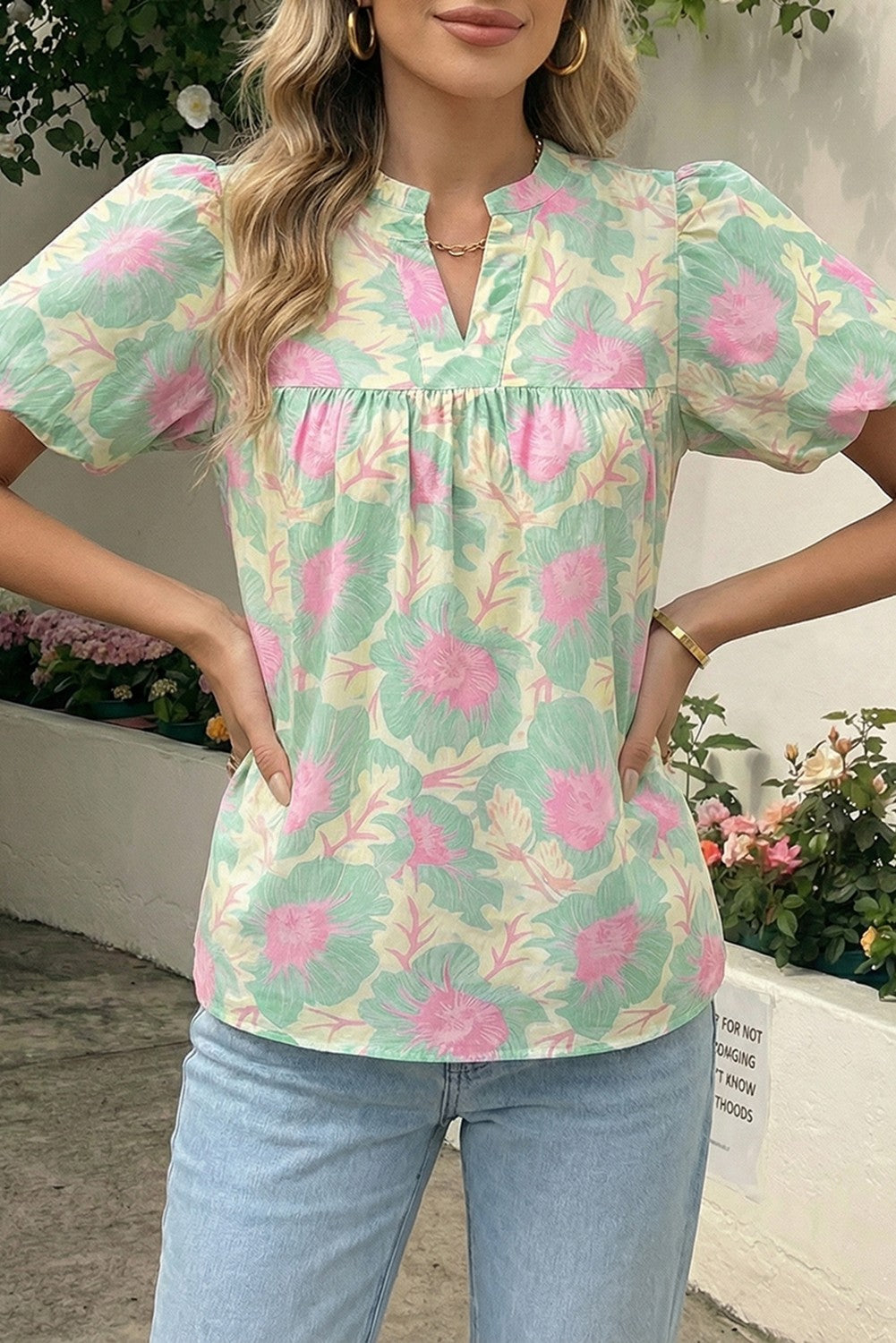Floral Summer Fun Top