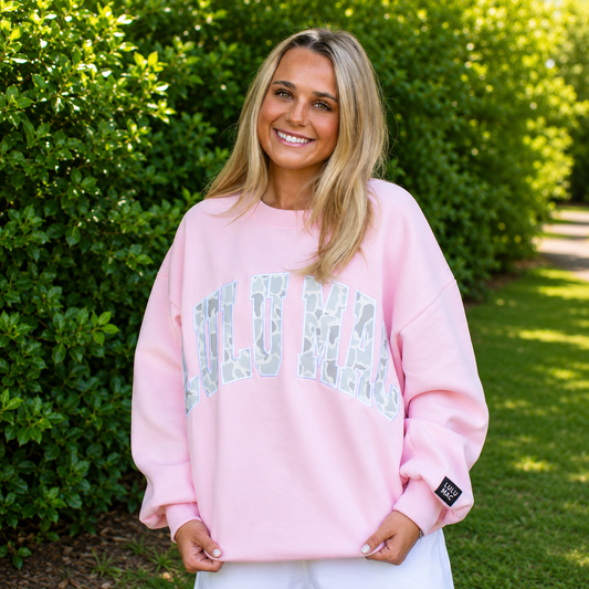 LULU MAC -SW-1012LT PINK CAMO