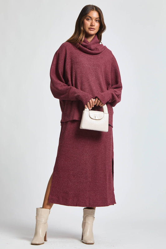 Dear Scarlett - 2 Piece Cozy Thermal Layered Set