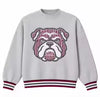 Collegiate Embroidered Custom Mock neck Sweatshirt