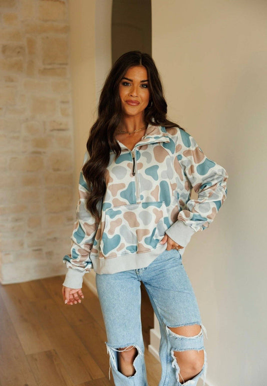 Crawford Hill - Camo Pullover
