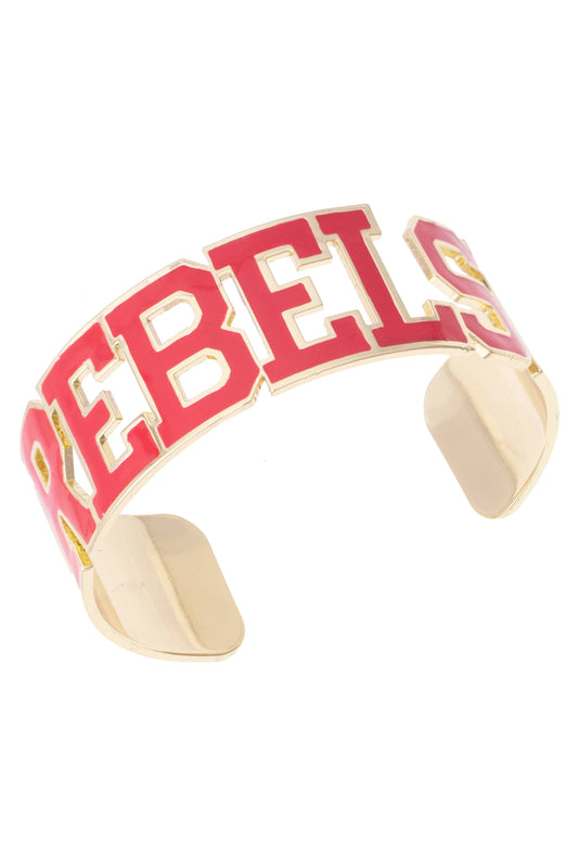 Ole Miss Rebels Varsity Outline Cuff