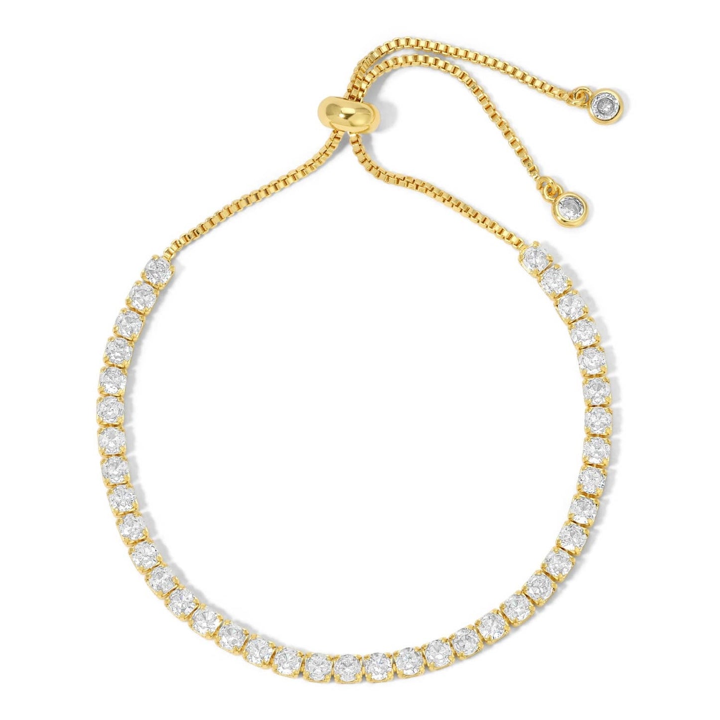 Splendid Iris - Pulley Tennis Bracelet - 3mm