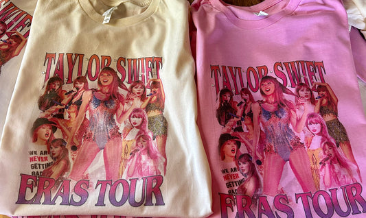 Taylor Swift Graphic T-Shirt with bling