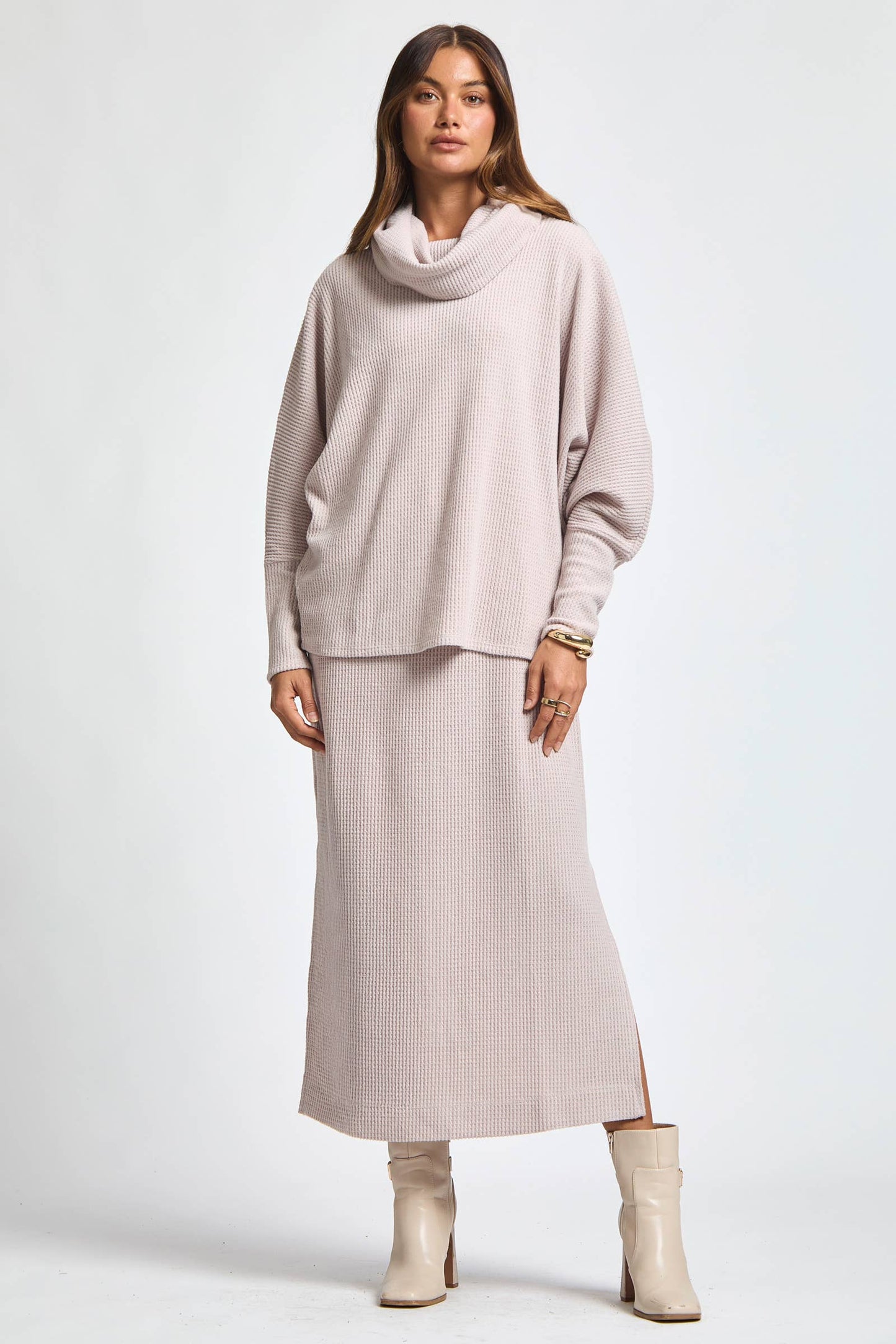 Dear Scarlett - 2 Piece Cozy Thermal Layered Set