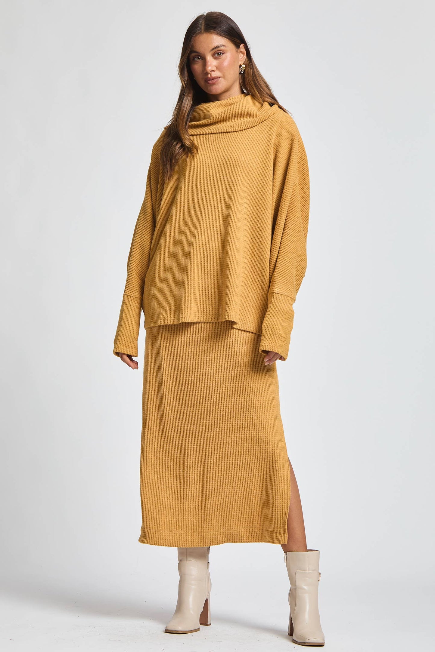 Dear Scarlett - 2 Piece Cozy Thermal Layered Set