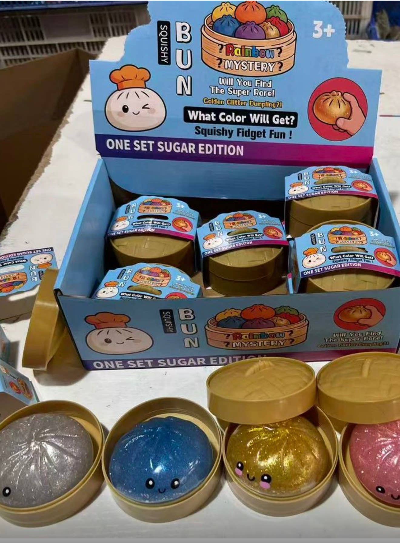 The Viral Dumpling Squishy- Glitter Edition