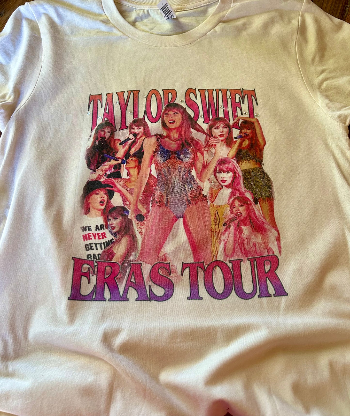 Taylor Swift Graphic T-Shirt with bling