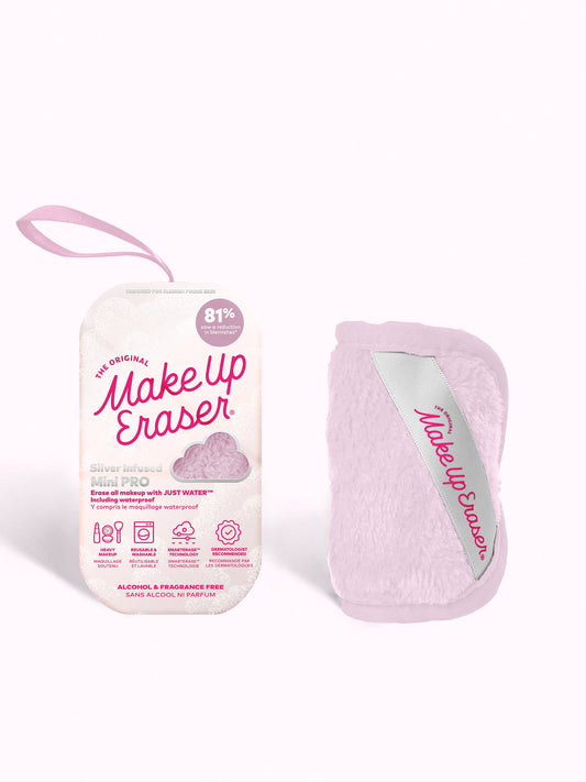 The Original MakeUp Eraser - Silver Infused Mini PRO MakeUp Eraser | Acne Prone Skin