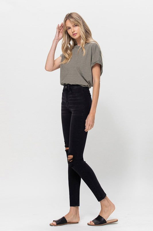 Super Soft High Rise Skinny-Drop Ship