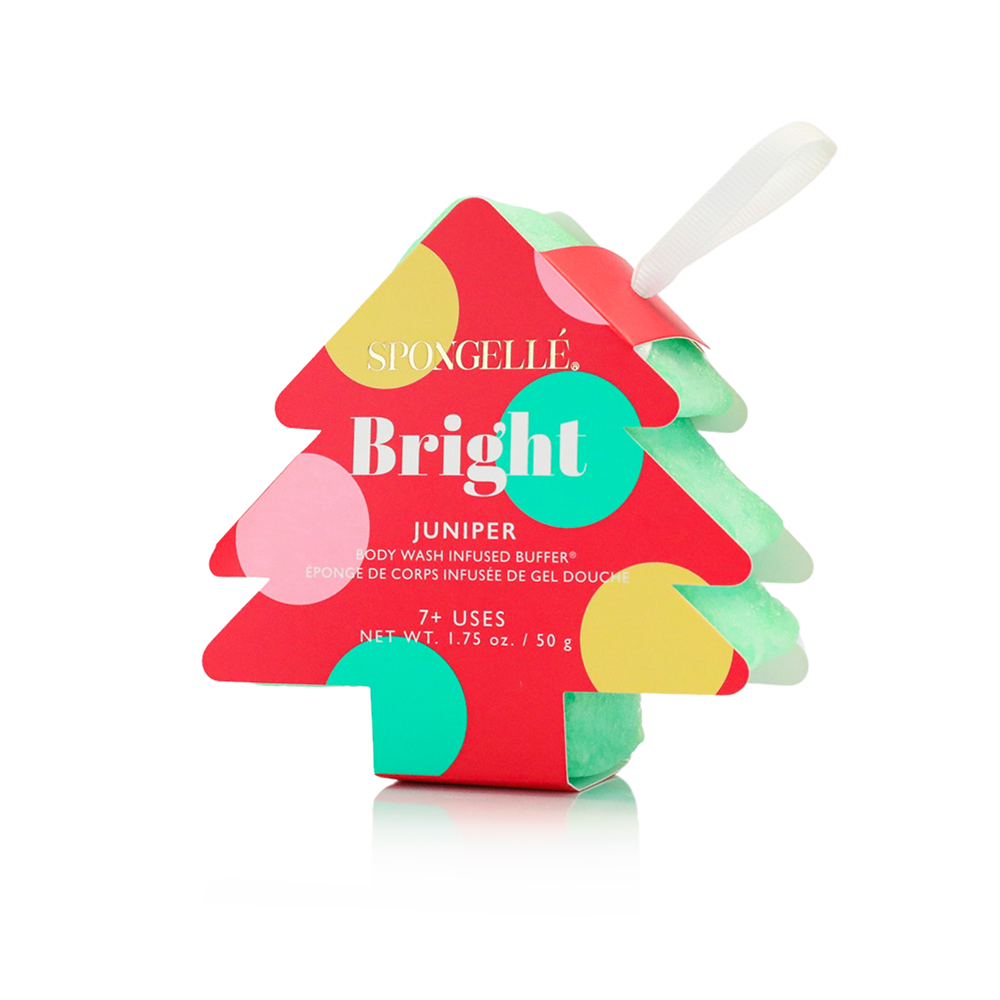 Spongellé - Holiday Tree Buffer Assorted Pack - Christmas Gifts