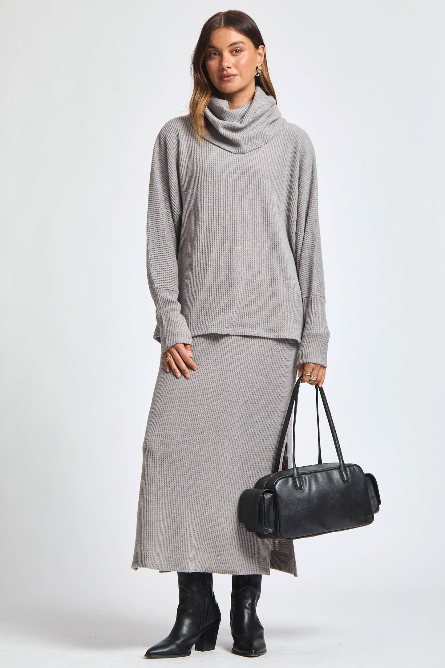 Dear Scarlett - 2 Piece Cozy Thermal Layered Set