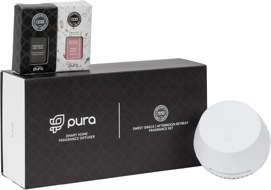 PURA + Bridgewater Smart Home Diffuser Set with Sweet Grace