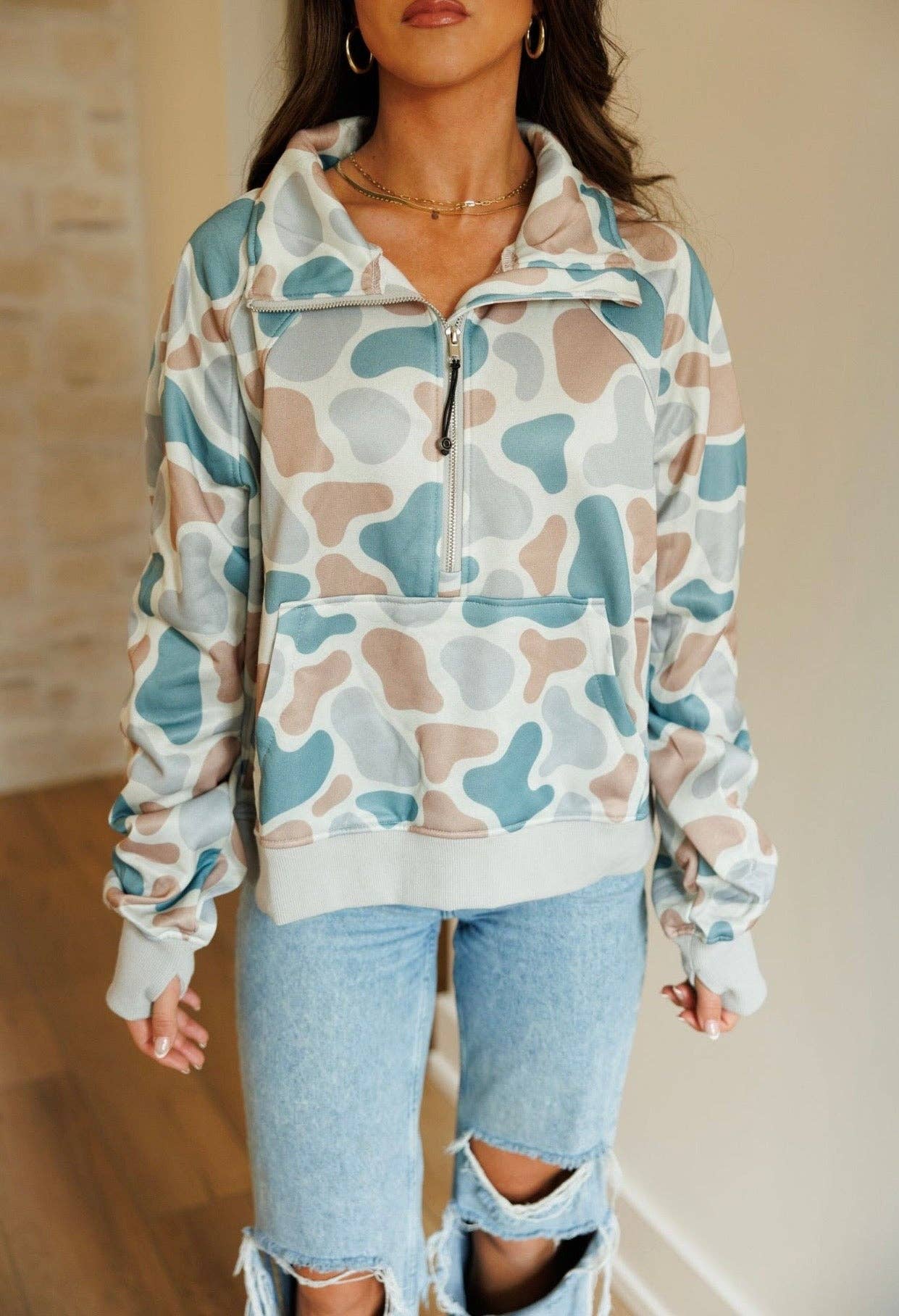 Crawford Hill - Camo Pullover