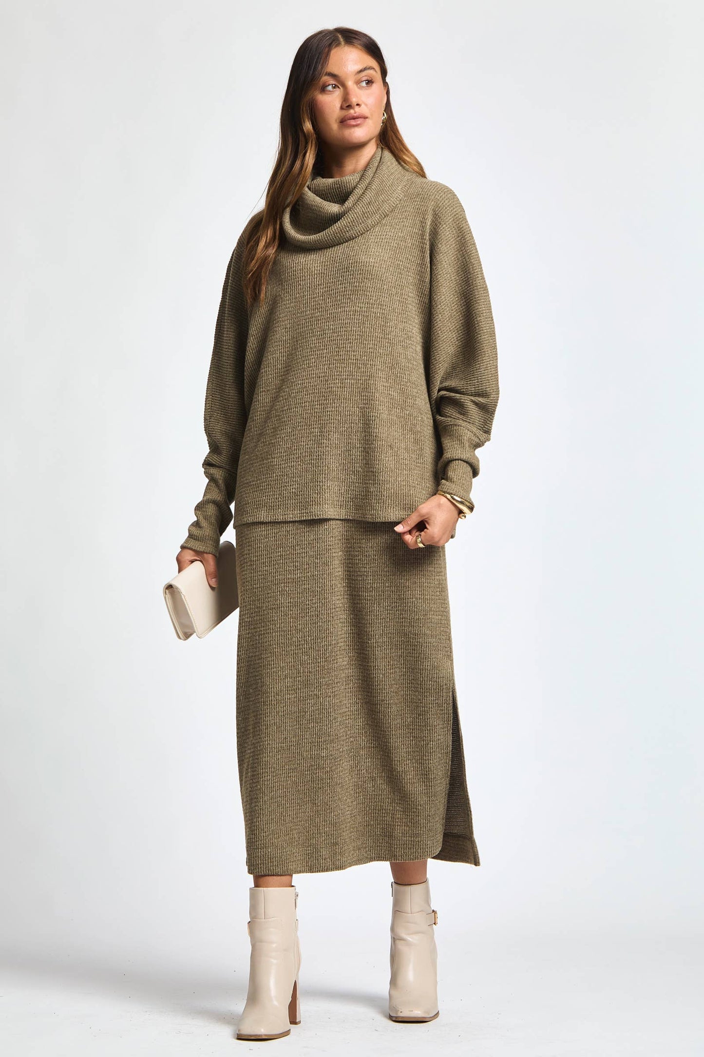 Dear Scarlett - 2 Piece Cozy Thermal Layered Set