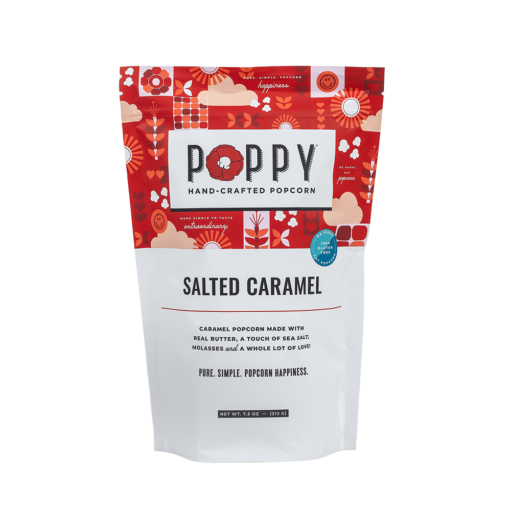 Poppy Hand-Crafted Popcorn - Salted Caramel Popcorn