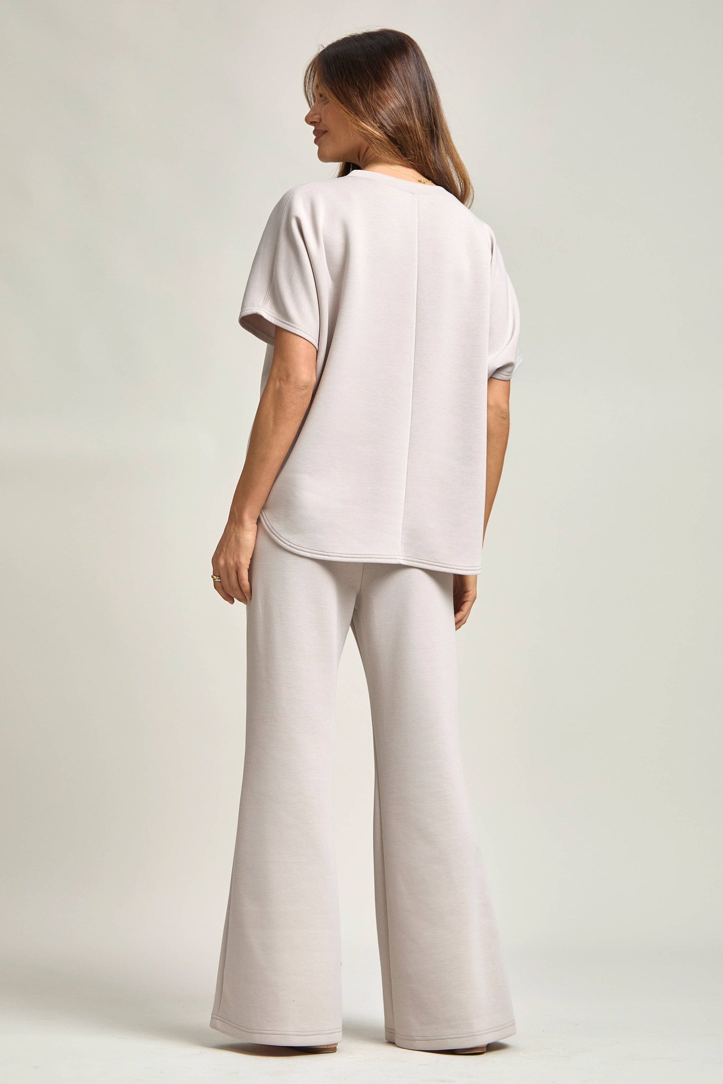 Dear Scarlett - Poncho Top + Bell Bottom Modal Set