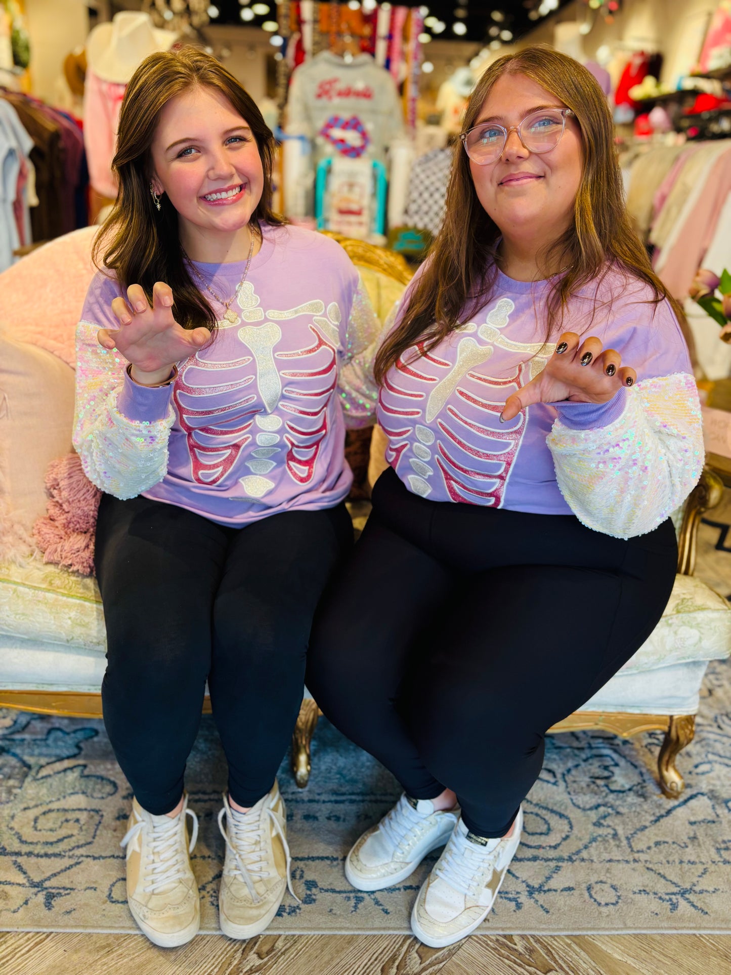 Spooky Scary Skeleton Top