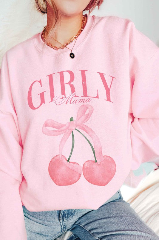 GIRLY MAMA Graphic Sweatshirt