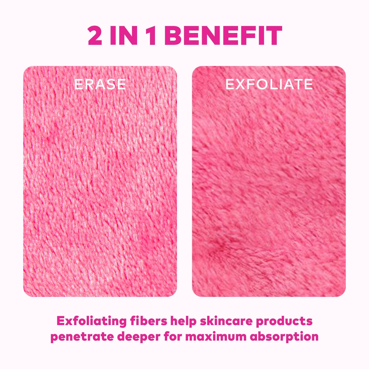 The Original MakeUp Eraser - Original Pink MakeUp Eraser PRO | Best Seller