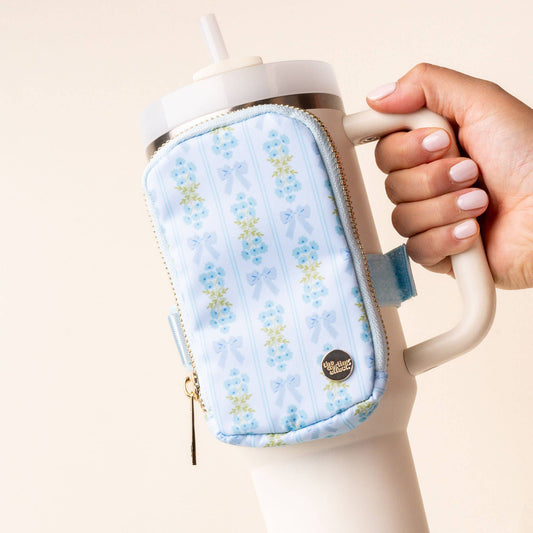 The Darling Effect - Tumbler Fanny Pack-Oh So Fancy Blue