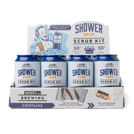 DM Merchandising - Brodeo Drive Shower Beer Scrub Kit