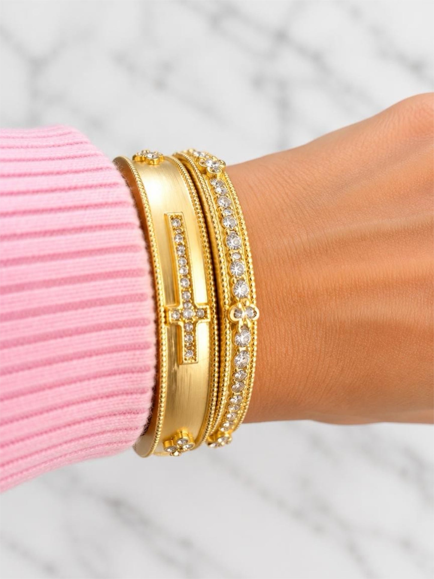 The Luxe Sparkle Bangle
