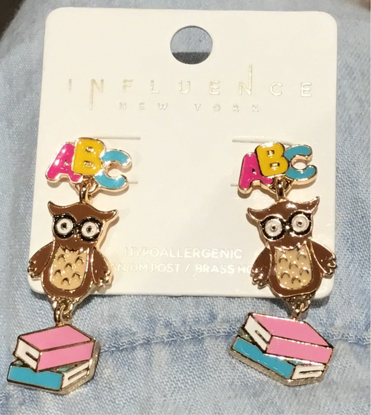 ABC earrings