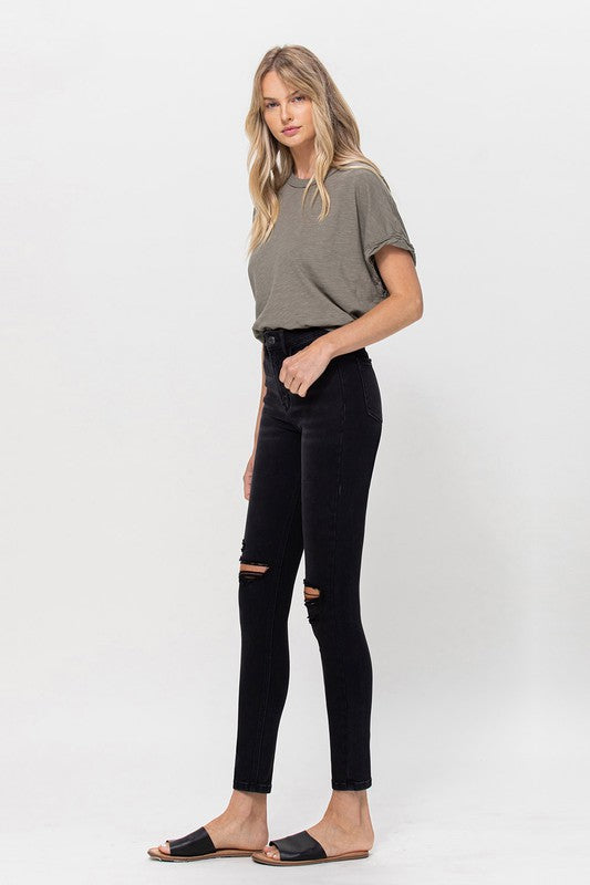 Super Soft High Rise Skinny-Drop Ship