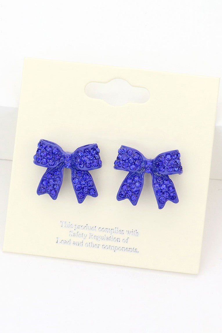 Bow Stud Earrings