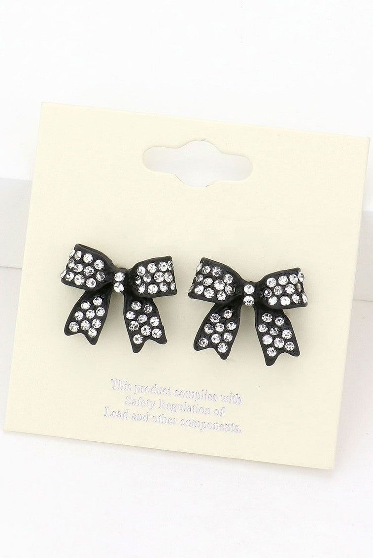 Bow Stud Earrings