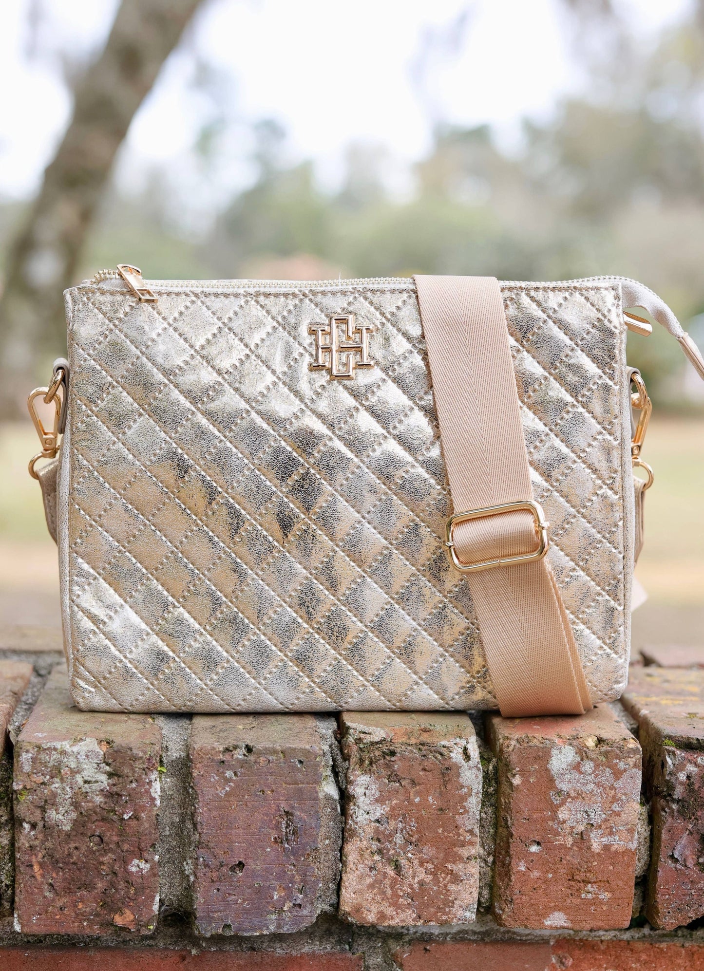 Caroline Hill - Ariana Crossbody CHAMPAGNE POP