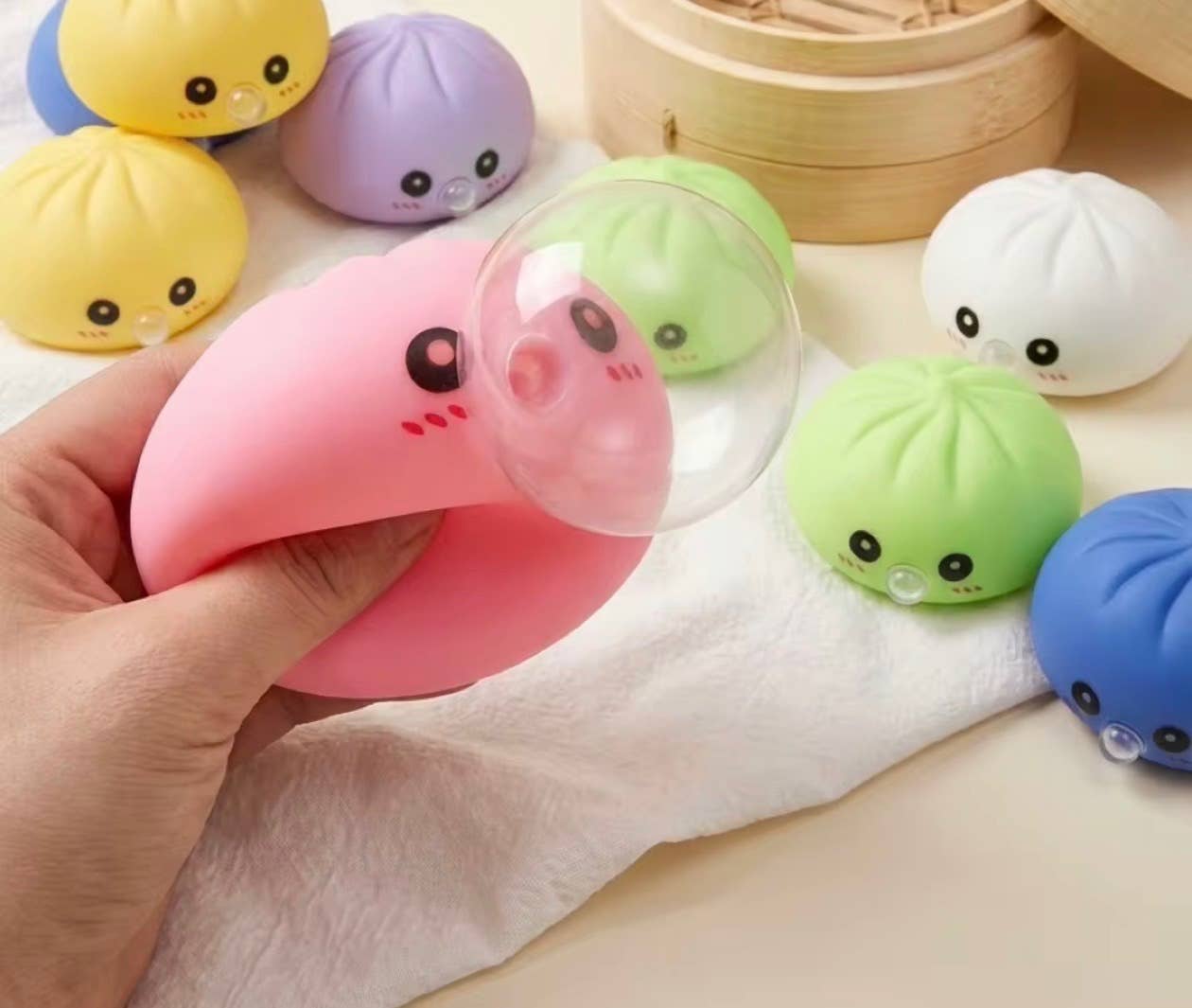 The Viral Surprise Dumpling- Blowing Bubbles Edition 
