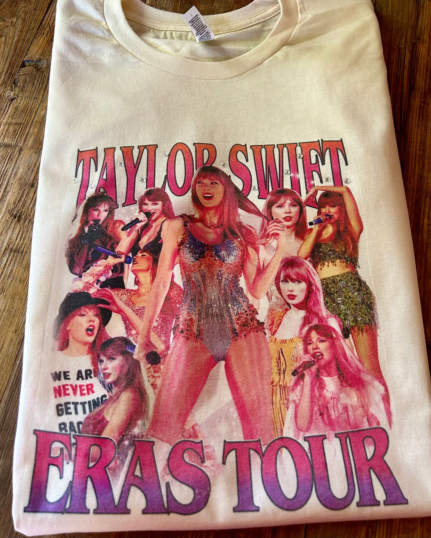 Taylor Swift Graphic T-Shirt with bling