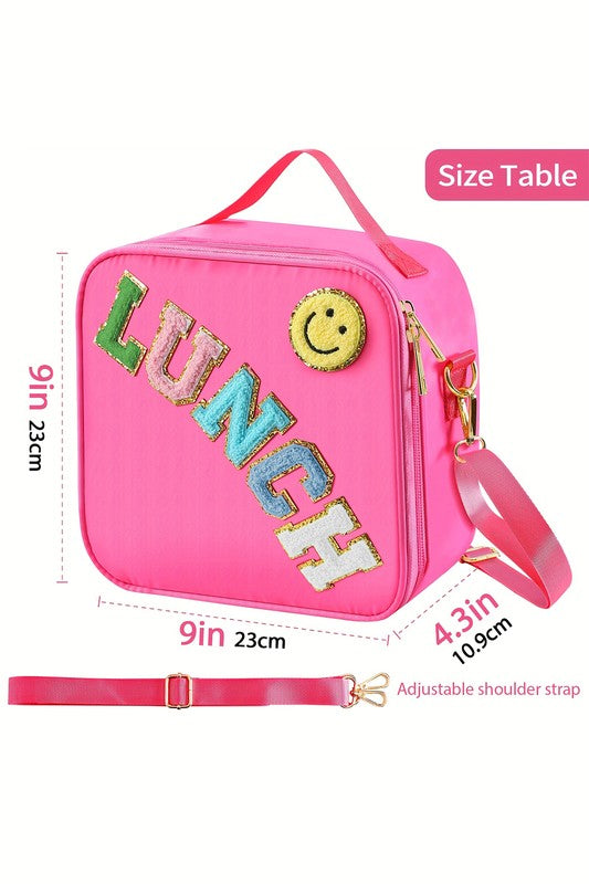 Preppy Insulated Lunch Bag