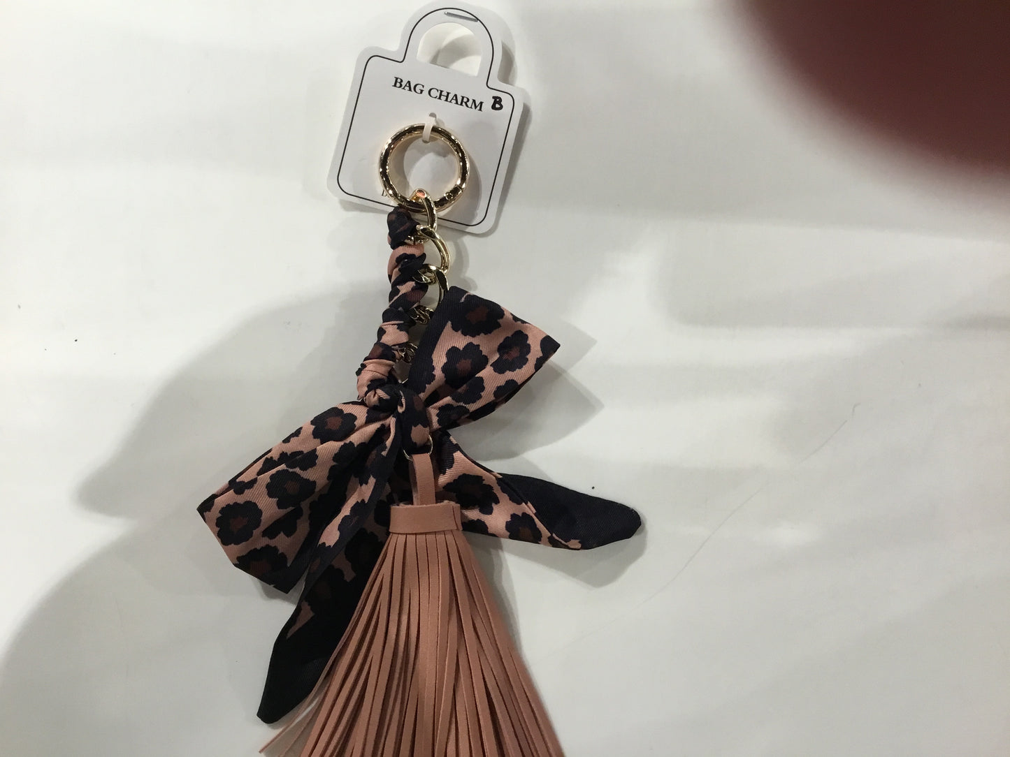 Bow Tassel Bag Charm