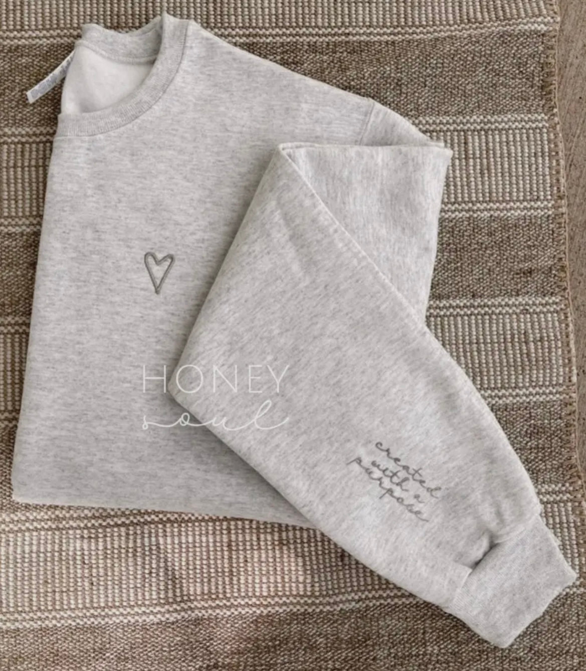 Created with a Purpose Embroidered Sweatshirt