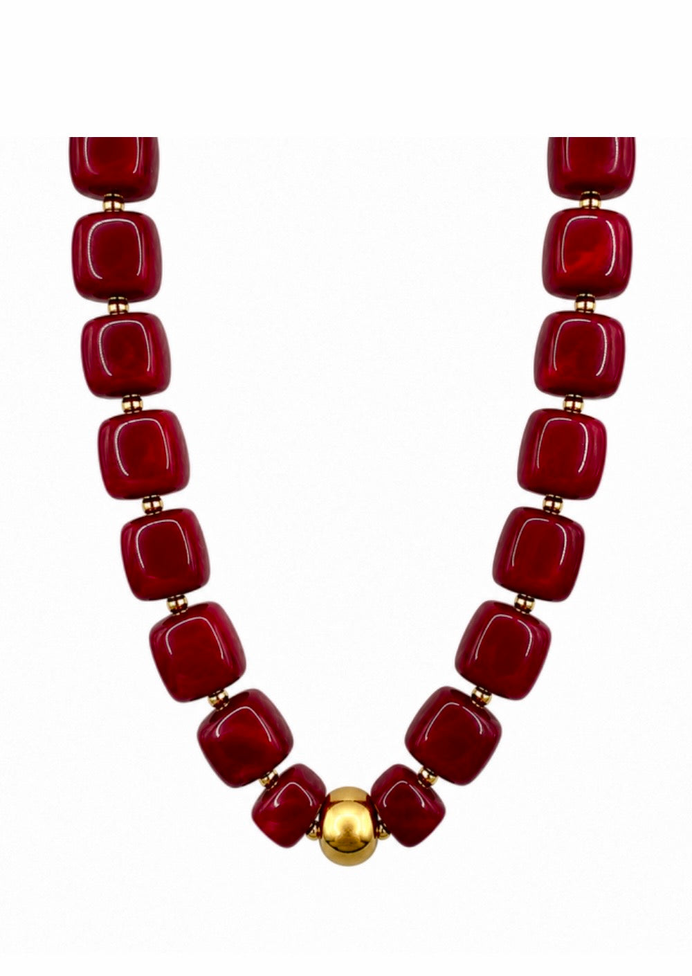 CHUNKY RESIN NECKLACE