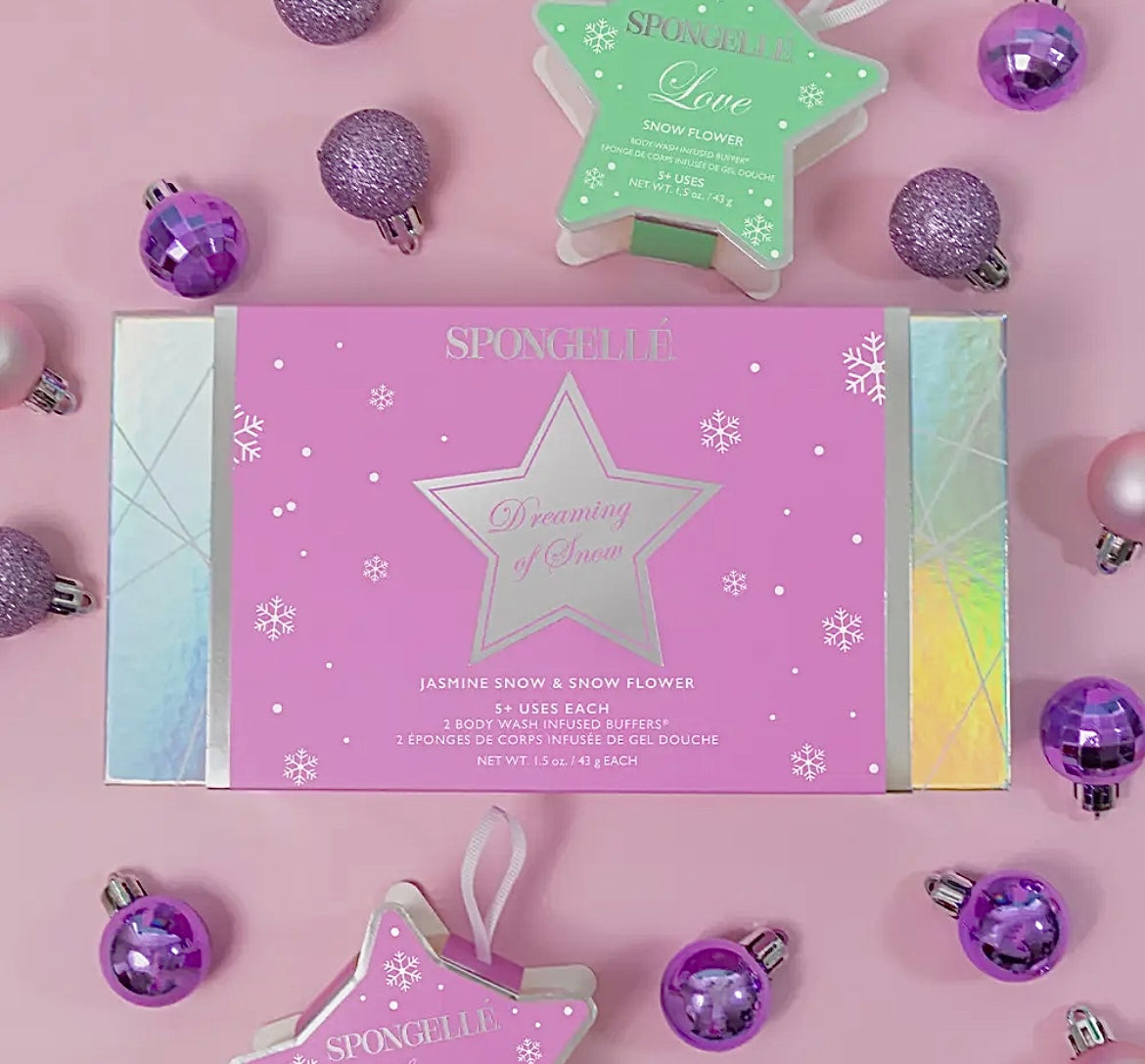 Spongelle Dreaming of Snow | Holiday Star Gift Set