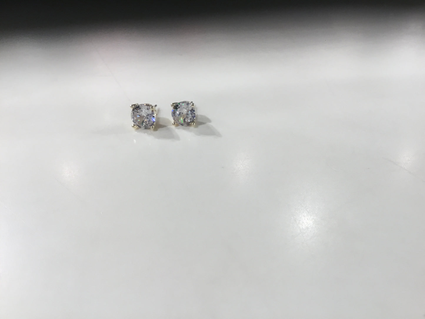 Cubic Zirconia Stud Earrings