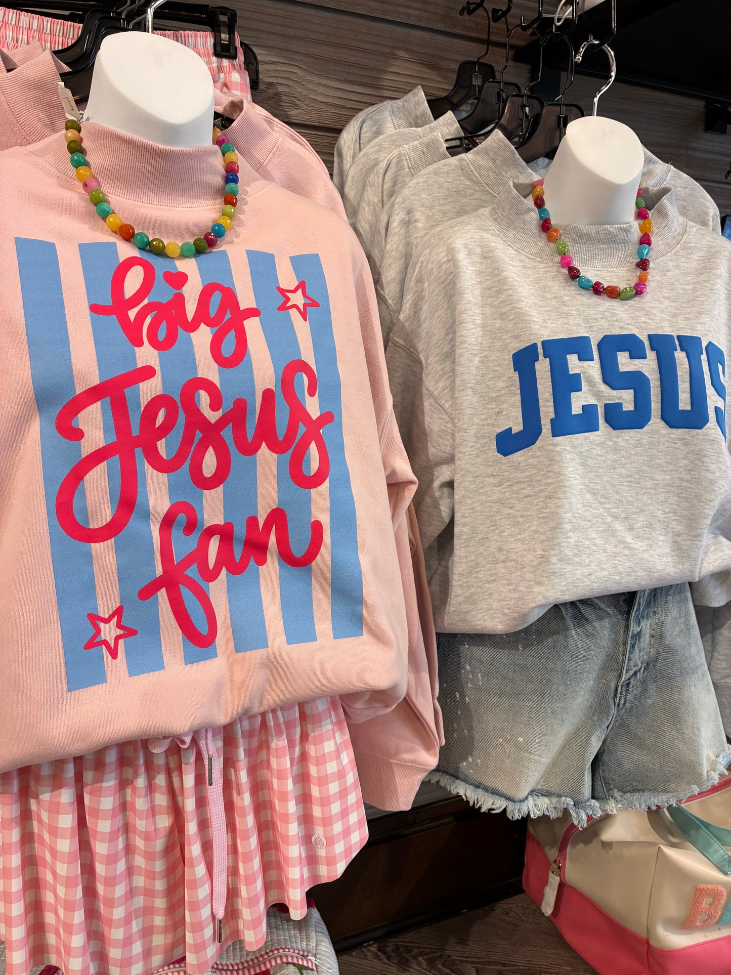 Crawford Hill Big Jesus Fan Mockneck