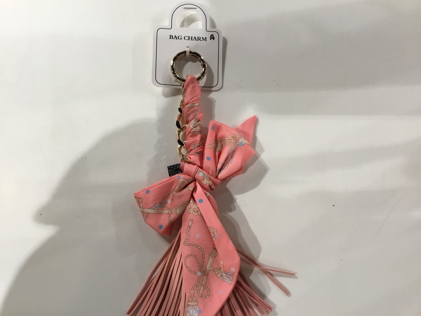 Bow Tassel Bag Charm