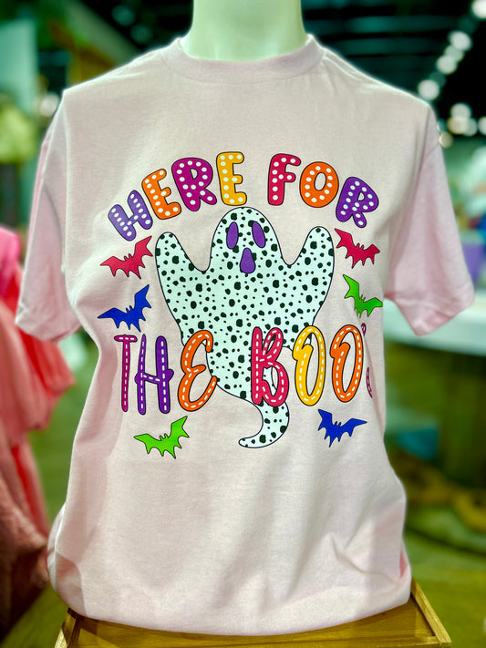 Here for the Boo's T-shirt