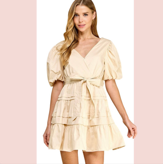 Perfect Fit & Flare Tiered Hem Dress