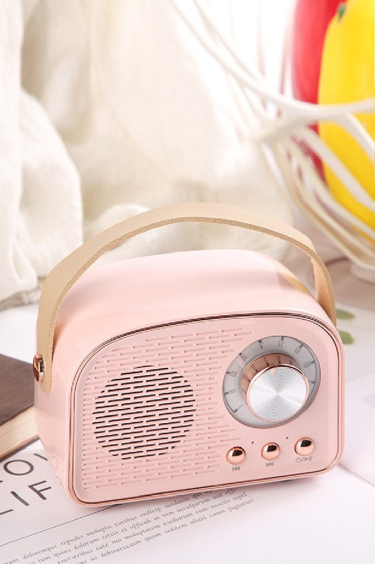 Mini Retro Radio Bluetooth Multifunction Speaker