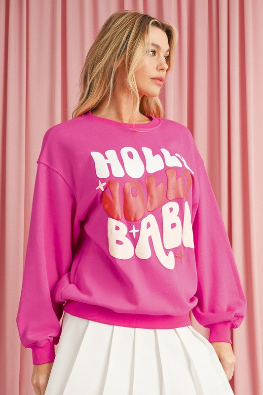 Holly Jolly Babe Sweatshirt