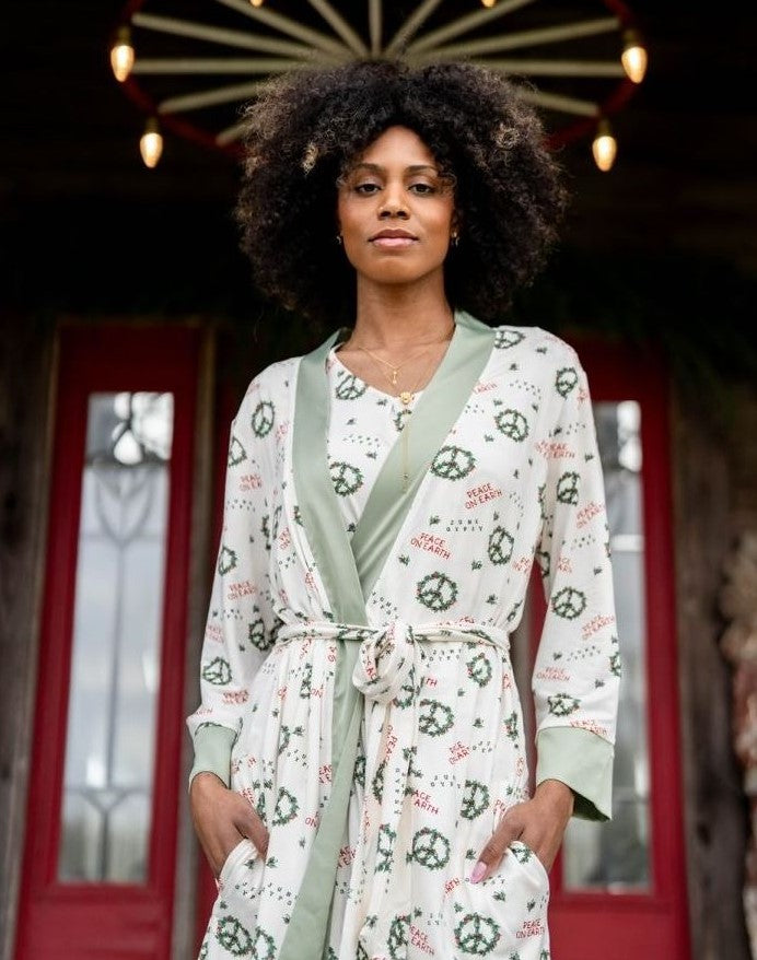 Let there be Peace PJ V-Neck Top